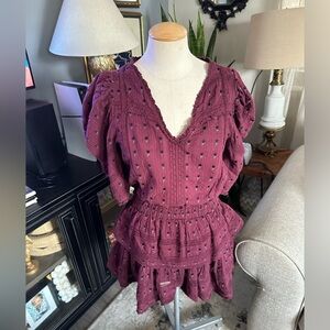 LoveShackFancy mini dress